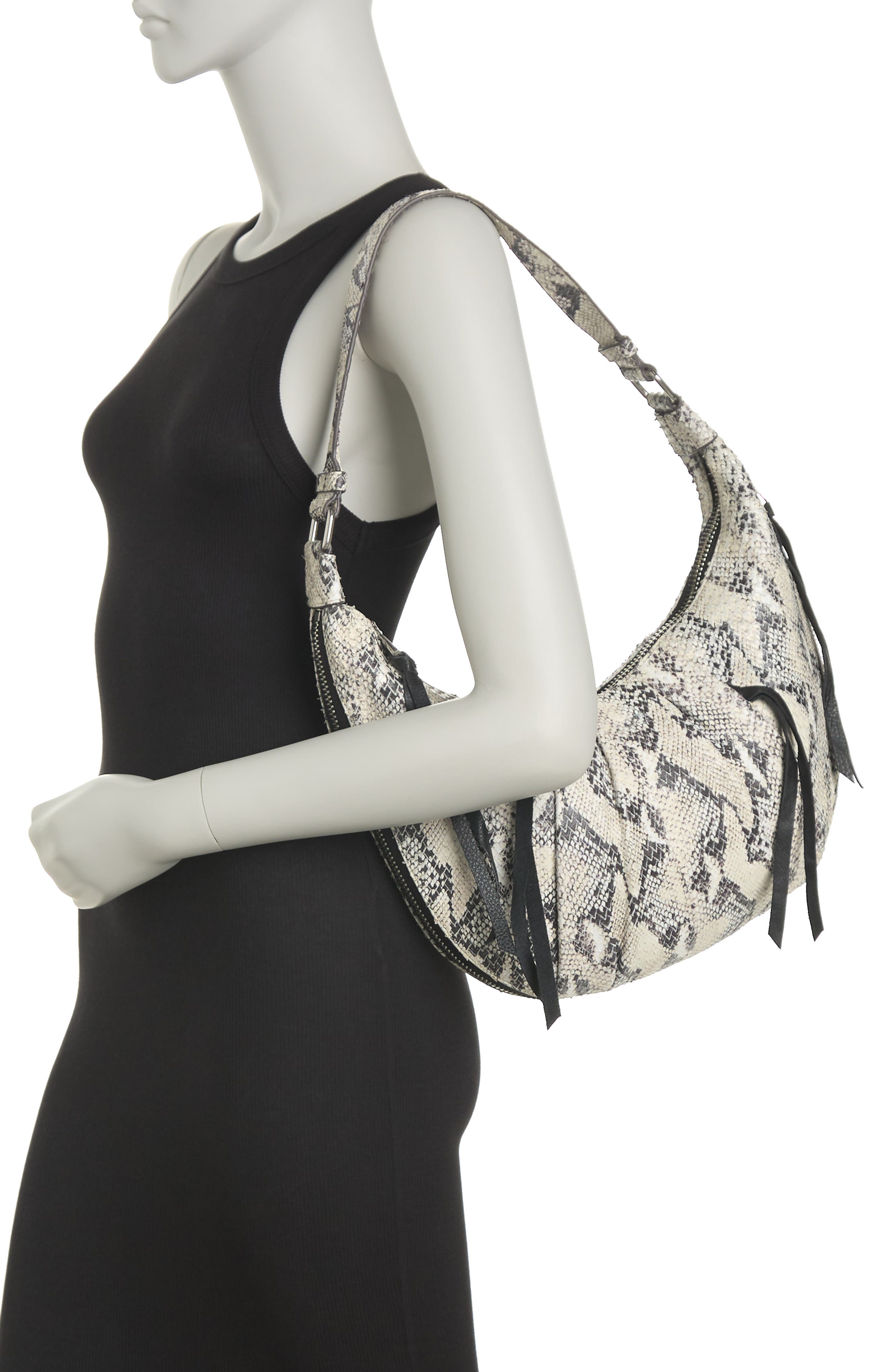 AIMEE KESTENBERG Tamitha Leather Hobo Bag, Alternate, color, 