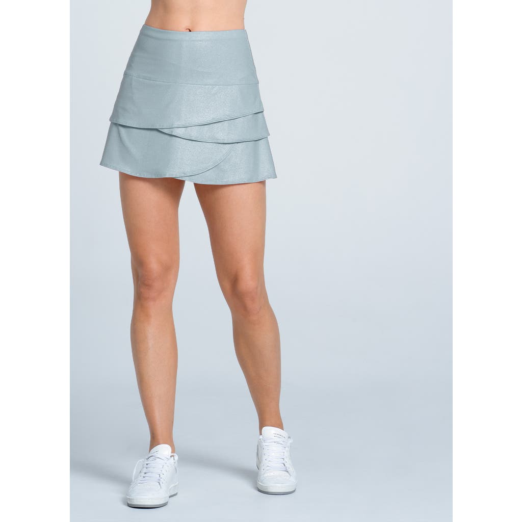 Lucky in Love All That Shimmers Skirt in Heather Grey  product