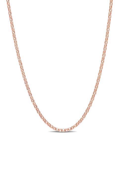 Rolo Chain Necklace, 1.85mm