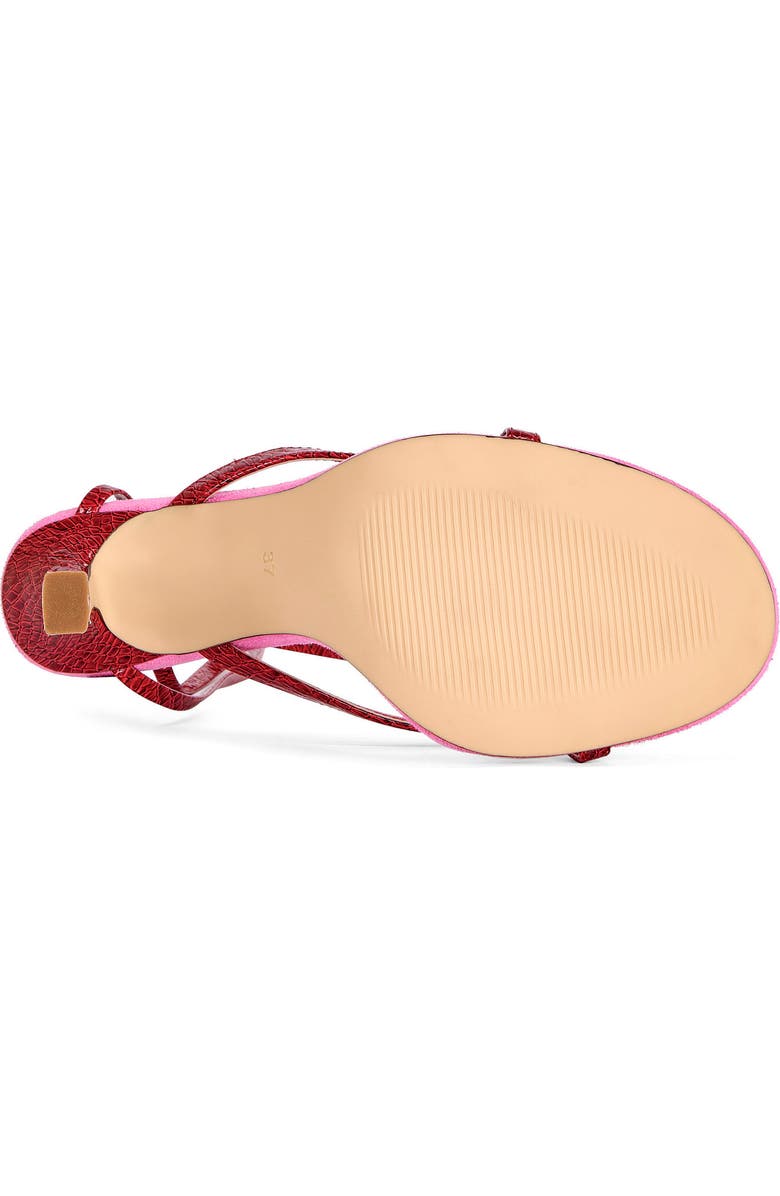 AZALEA WANG Otrisse Ankle Wrap Sandal, Alternate, color,