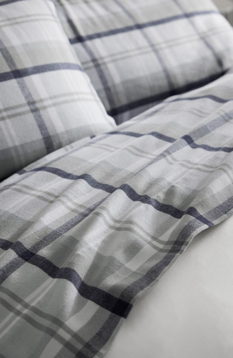 Boll & Branch Plaid Organic Cotton Flannel Sheet Set, Alternate, color, 