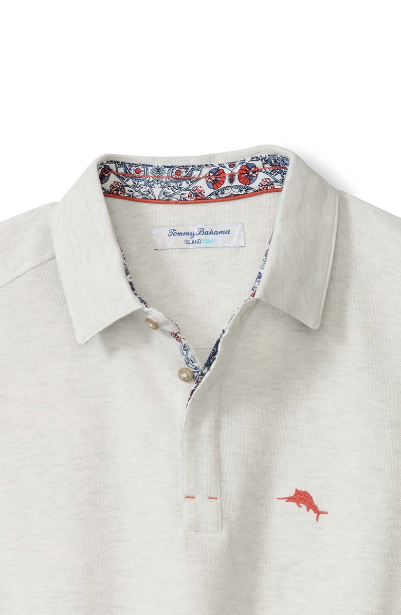 Tommy Bahama Santa Rosa Gardens Five O'Clock IslandZone<sup>®</sup> Polo, Alternate, color, Continental Heather