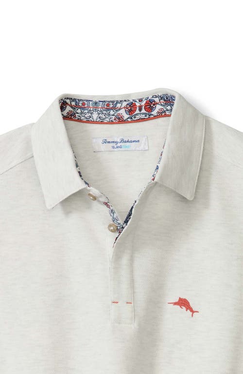 Tommy Bahama Santa Rosa Gardens Five O'clock Islandzone® Polo In White
