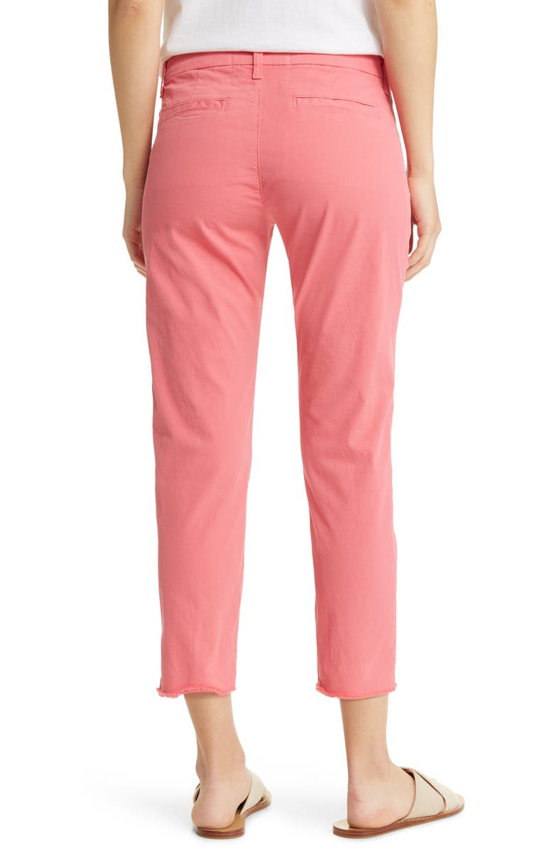 Frank & Eileen Wicklow Crop Chinos, Alternate, color, Flushed Pink