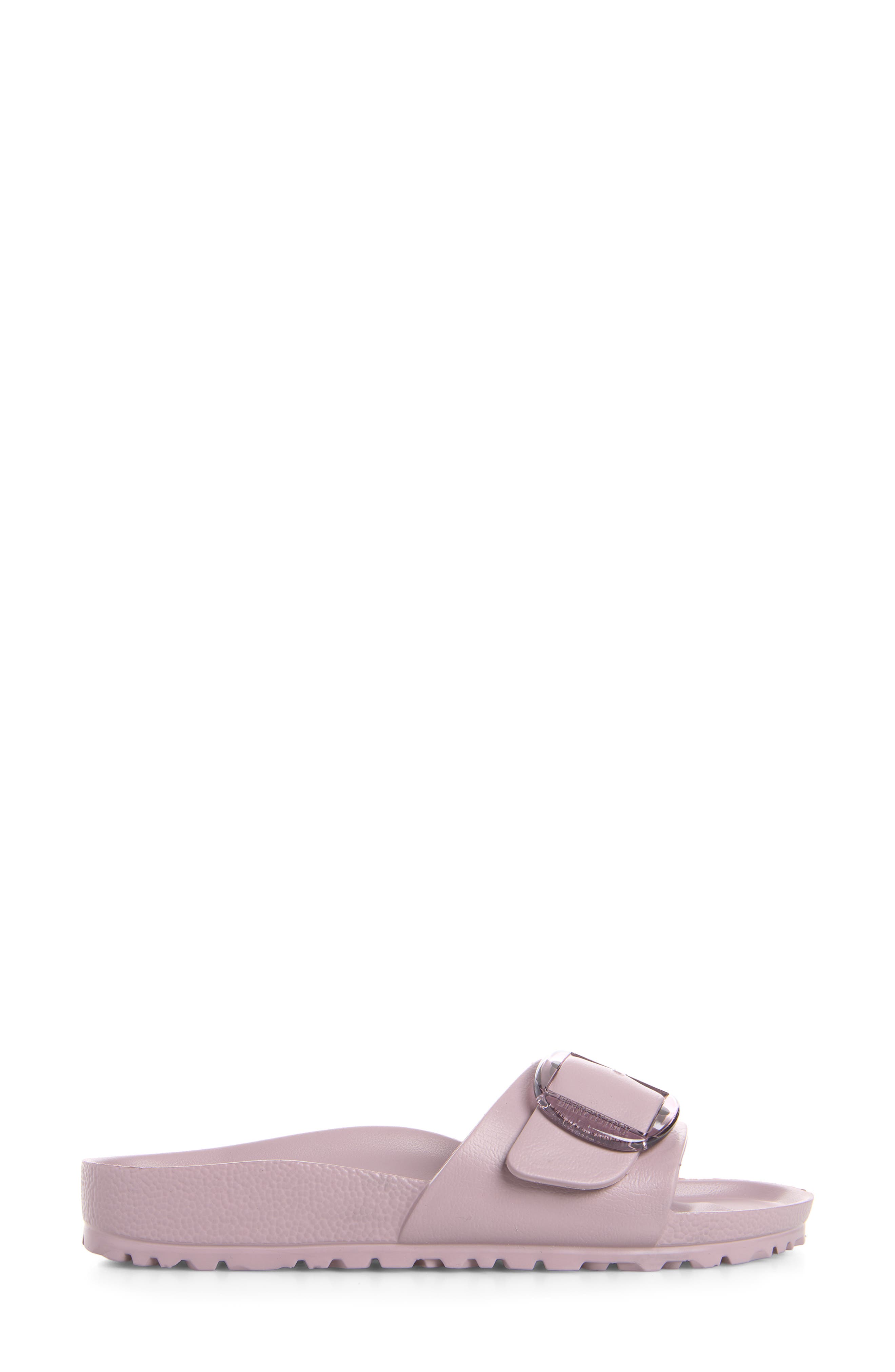 Madrid EVA Big Buckle Waterproof Slide Sandal, Alternate, color, FADED PURPLE