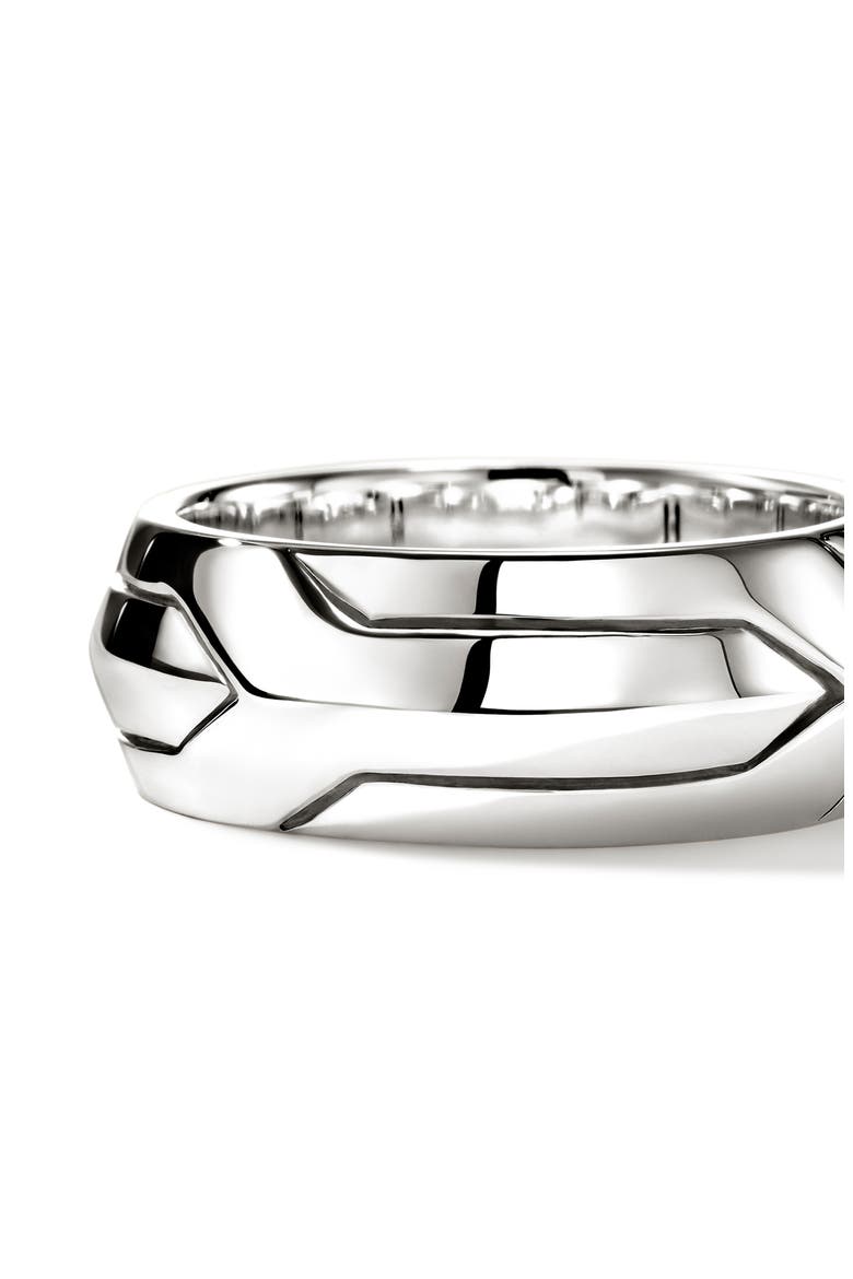 Icon 50 Sterling Silver Ring, 9mm, Alternate, color, SILVER