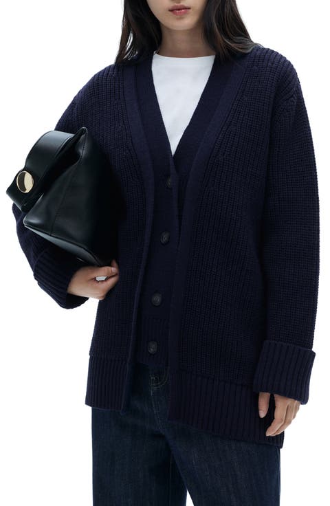 Oversize V-Neck Cardigan