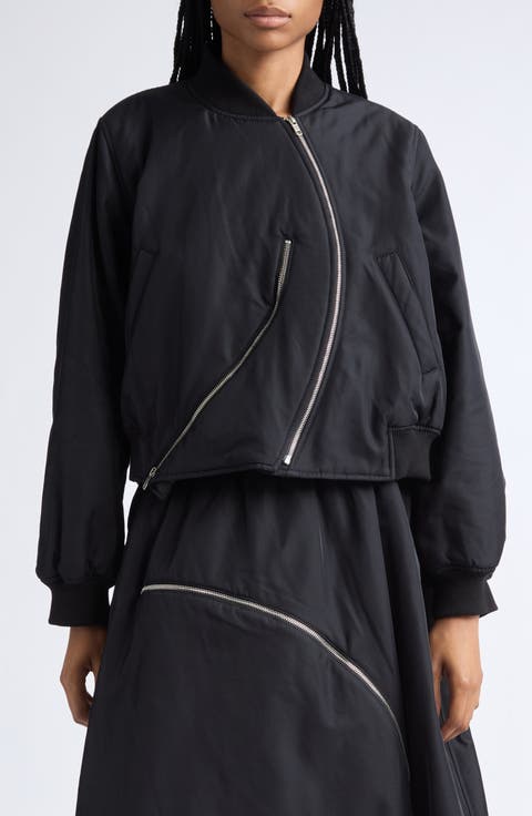 Round Bomber Jacket