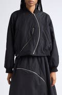 MELITTA BAUMEISTER Round Bomber Jacket