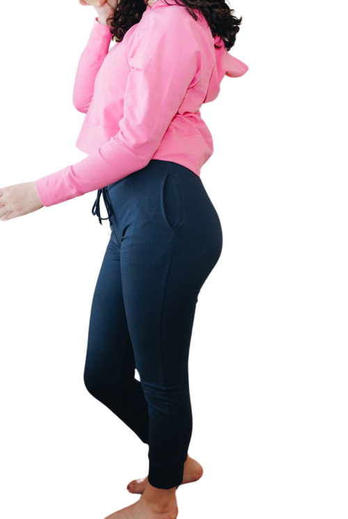 Yellowberry Uptown Jogger Pant In Moonbeam