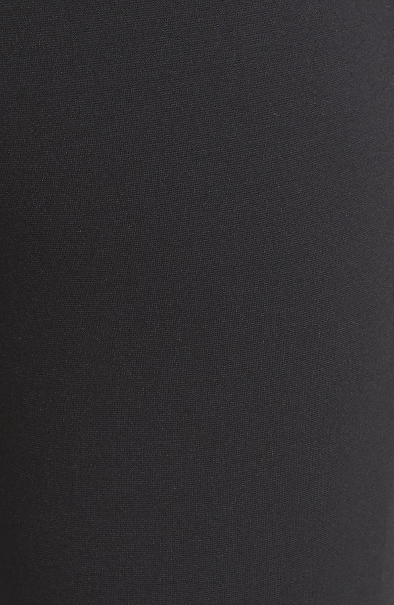 Vince Camuto Two by Vince Camuto Faux Leather Trim Moto Leggings, Alternate, color, 