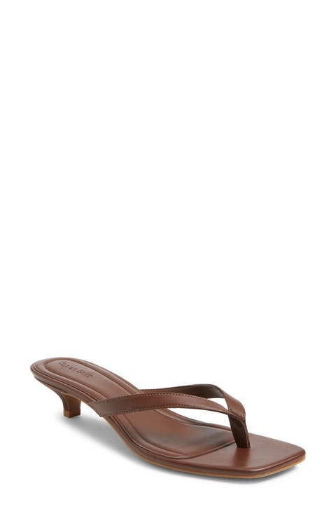 Tori Kitten Heel Sandal (Women)