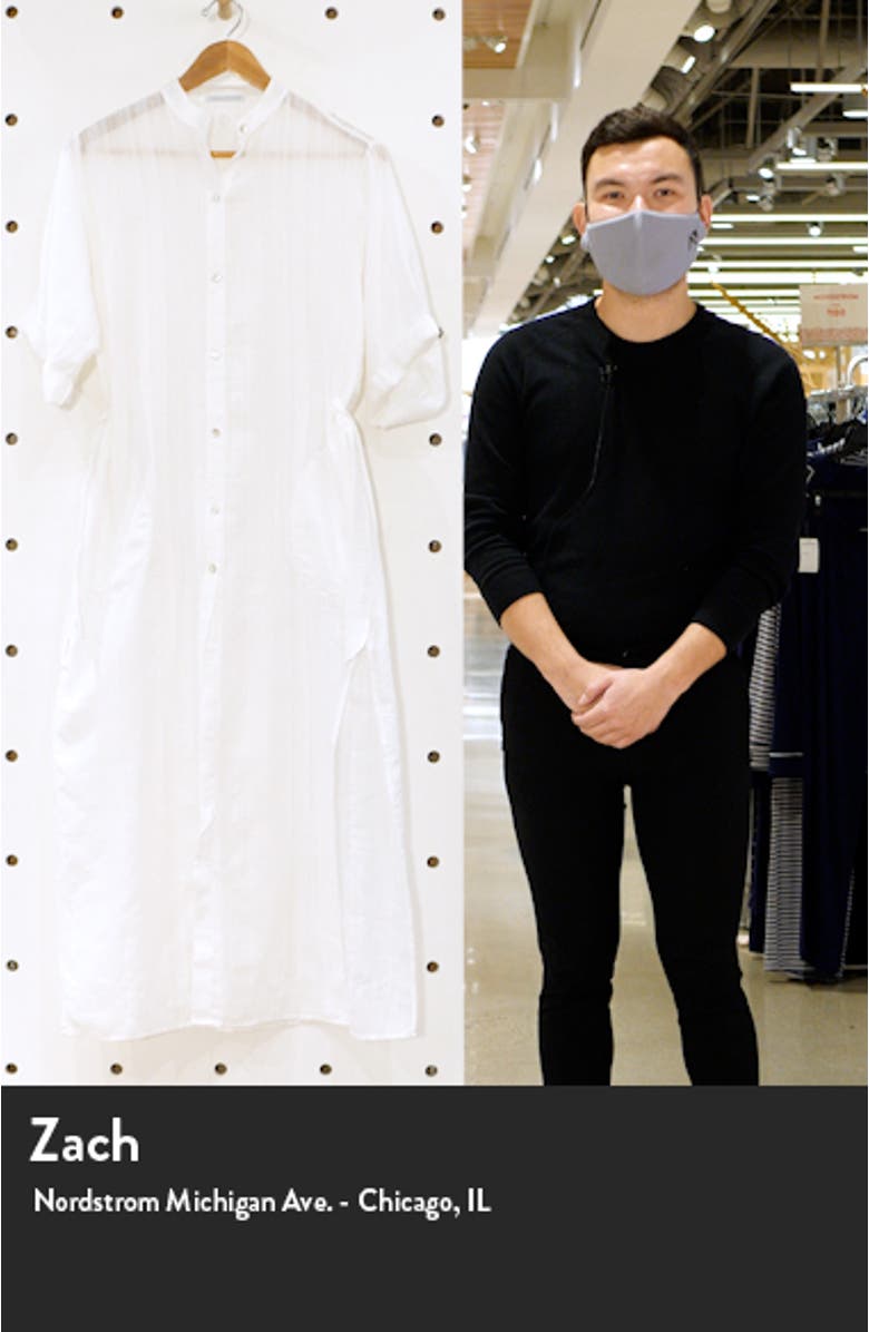 Michelle Mandarin Collar Cover-Up Caftan, sales video thumbnail