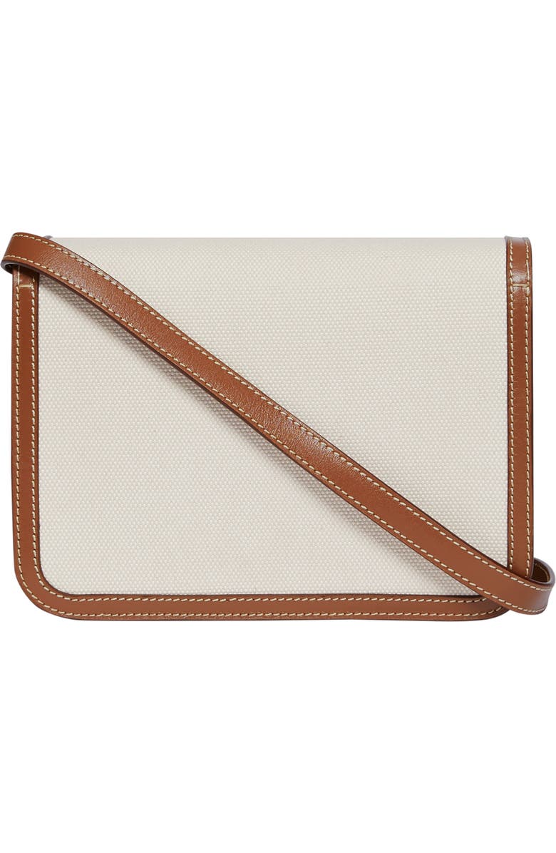 Burberry Small TB Monogram Canvas Shoulder Bag, Alternate, color,