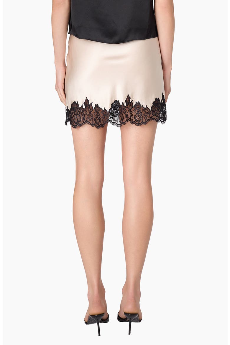 Rogers Silk Miniskirt, Alternate, color, OAT