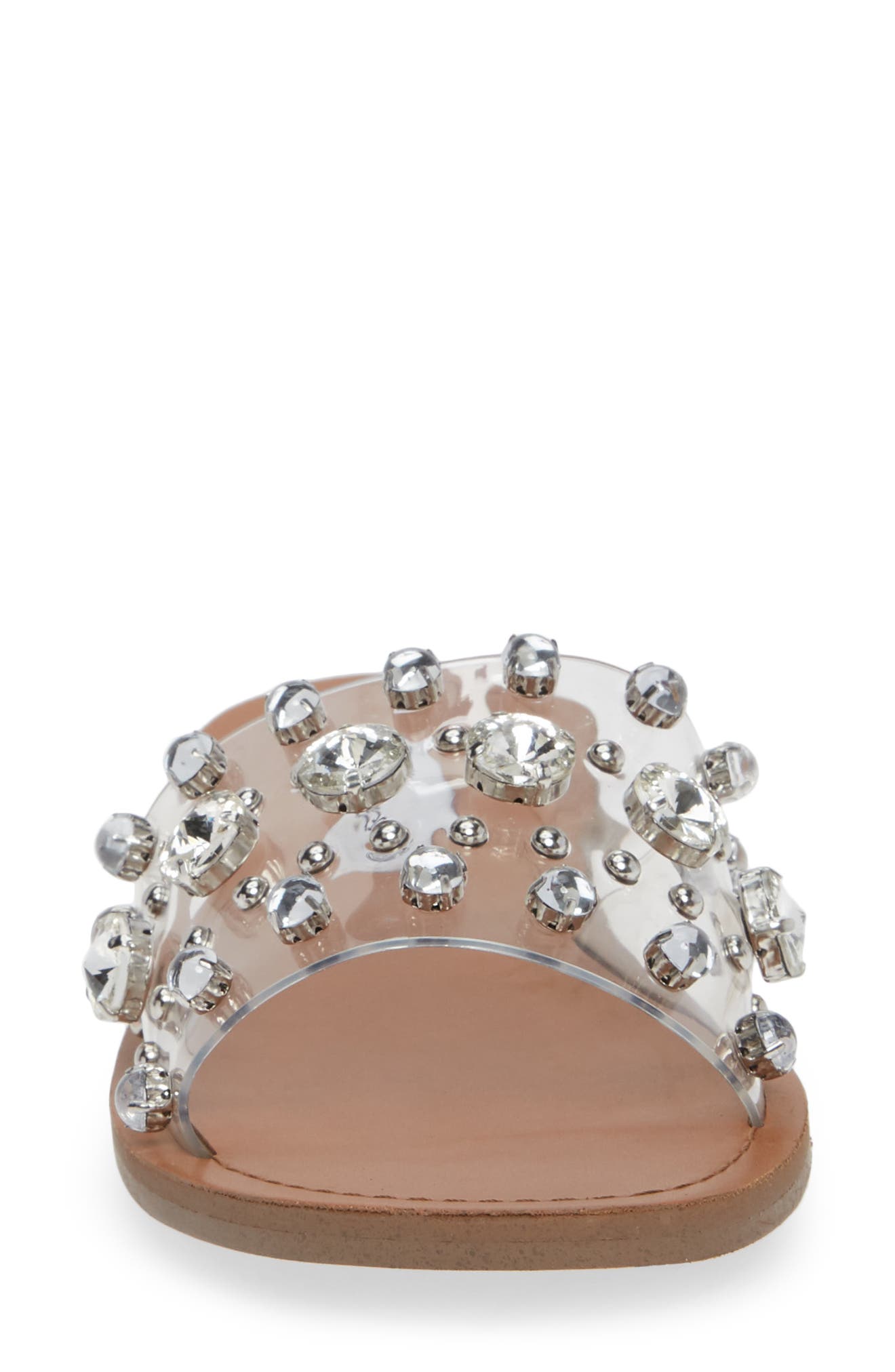 Steve Madden Regent Embellished Slide Sandal, Alternate, color, 