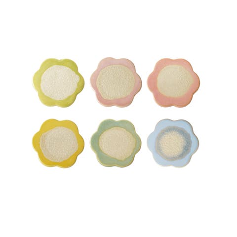 6-Piece Flower Shaped Trivet