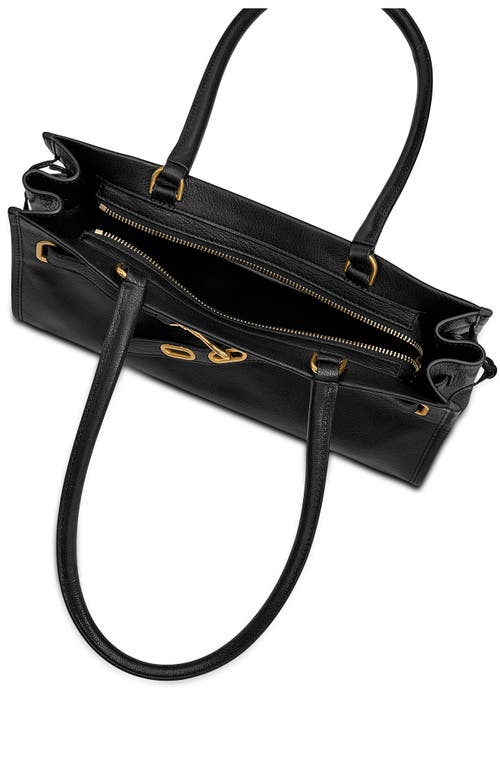 Rebecca Minkoff Crosby Suede Shoulder Bag In Black
