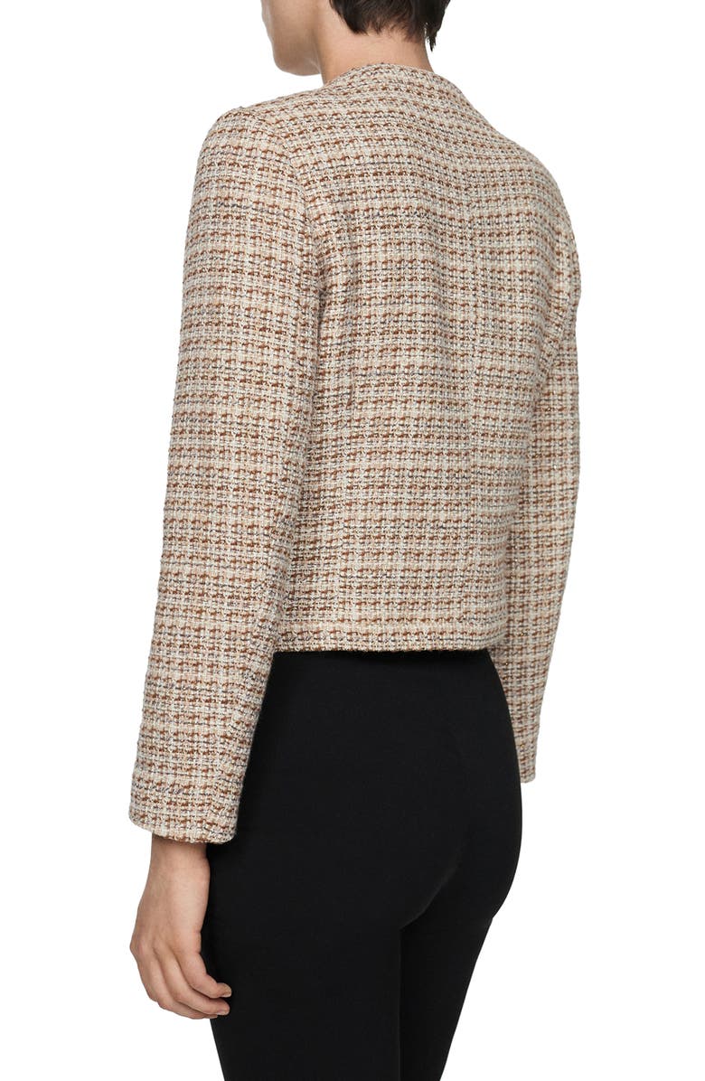 MANGO Tweed Jacket, Alternate, color, 