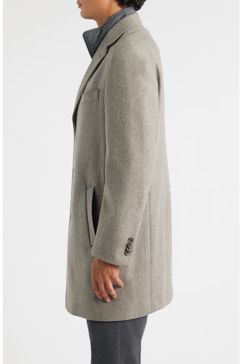 Delroy Wool Overcoat, Alternate, color, OATMEAL