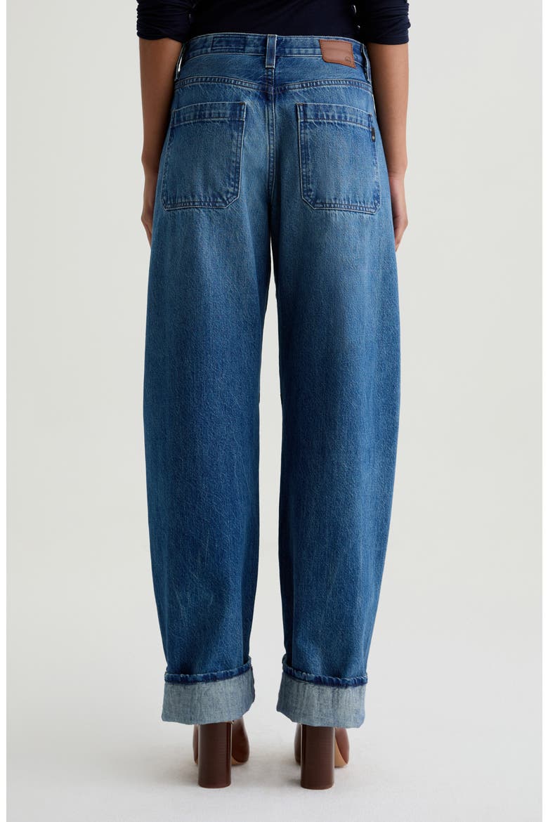 Mercer Cuffed Barrel Jeans, Alternate, color, NOUVEAU