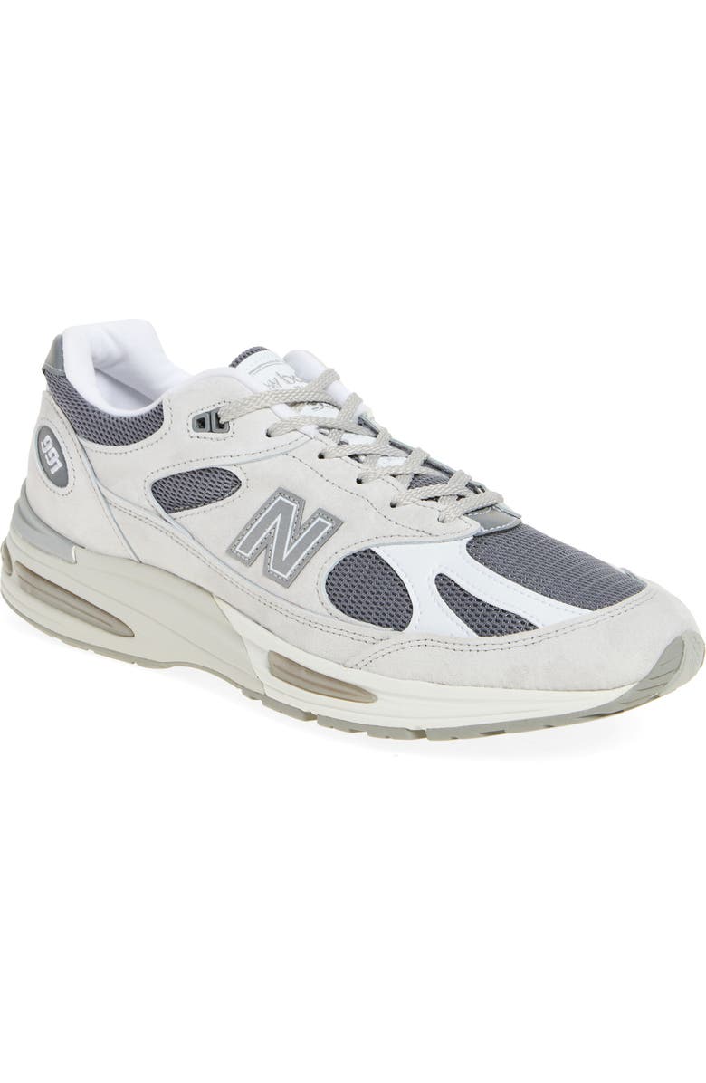 New Balance Gender Inclusive Made in UK 991 v2 Sneaker, Main, color, Nimbus Cloud/ Cool Grey