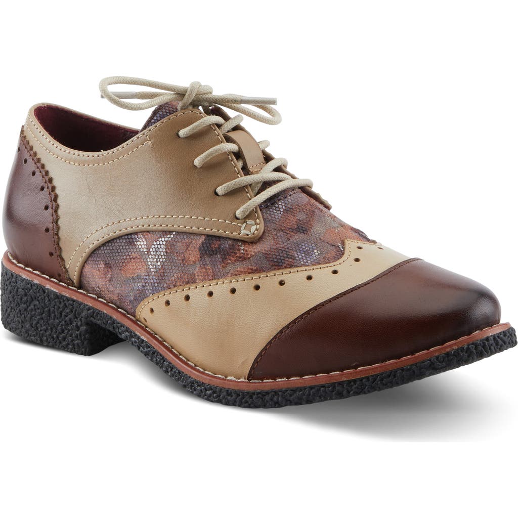 L'artiste By Spring Step Bargiasti Derby In Multi