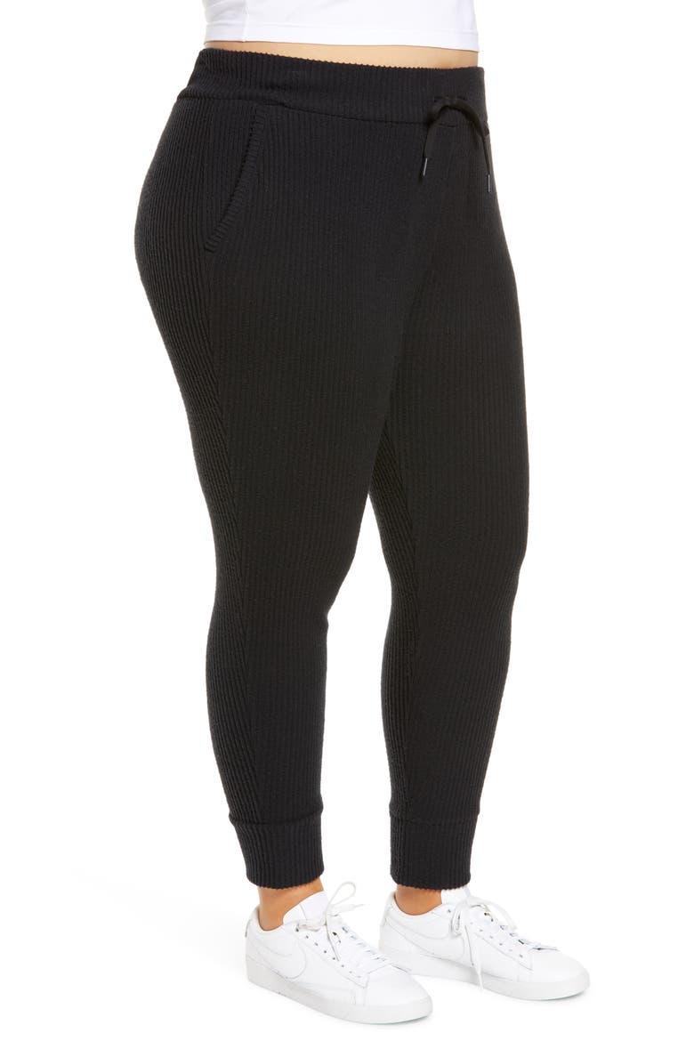 Franchise Rib Joggers, Alternate, color, BLACK