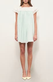MAUDE CLUB Esme Babydoll Dress