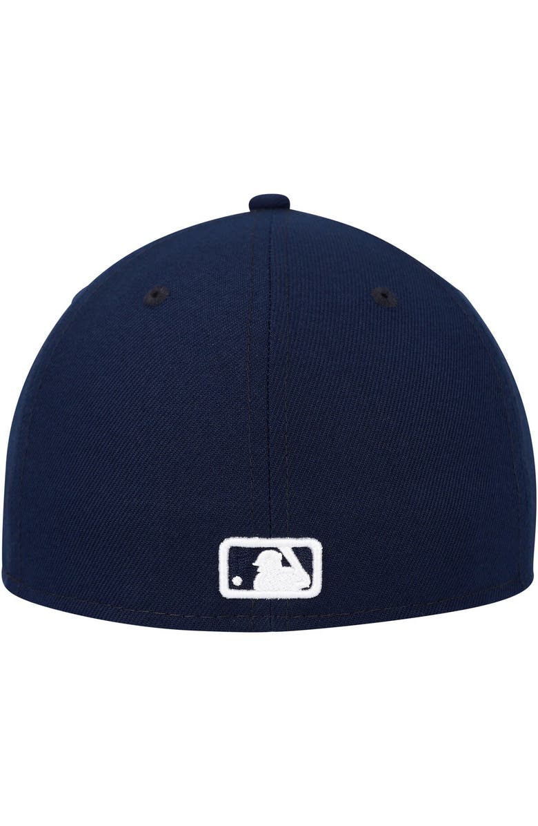 New Era Men's New Era Navy Baltimore Orioles Oceanside Low Profile 59FIFTY Fitted Hat, Alternate, color,