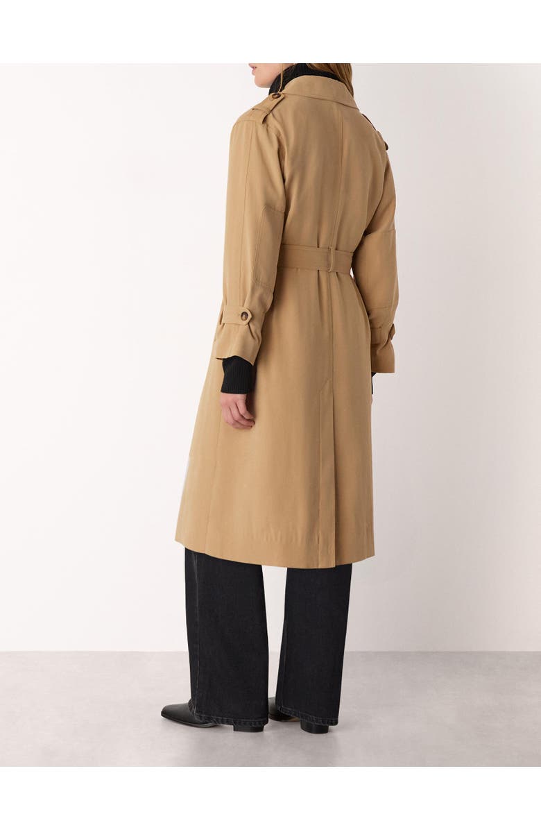 Whistles Riley Trench Coat, Alternate, color, Neutral