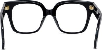 Loewe Anagram 51mm Square Optical Glasses | Nordstrom