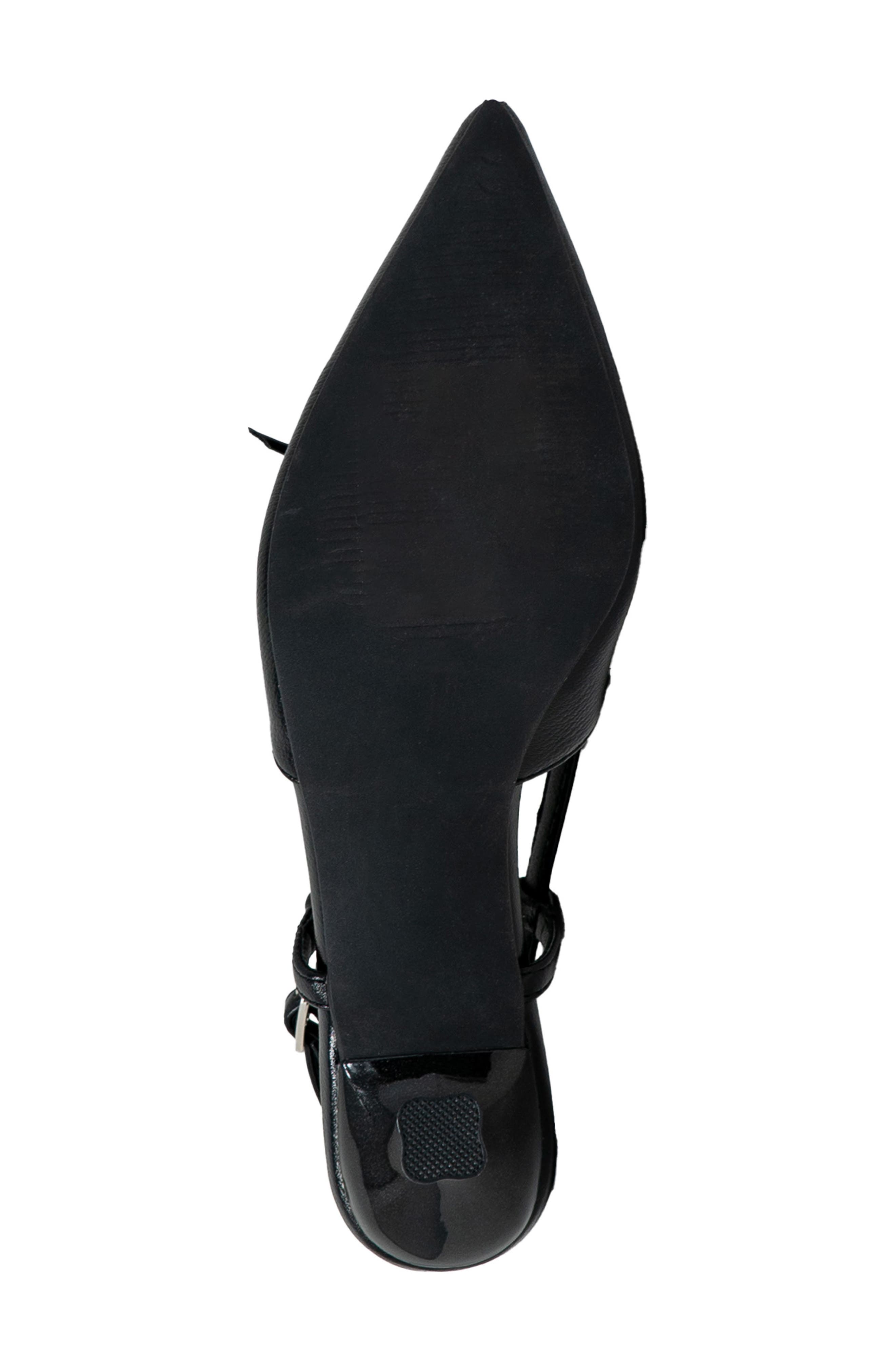 CHASE AND CHLOE Corset Pointed Toe Kitten Heel Pump, Alternate, color, 