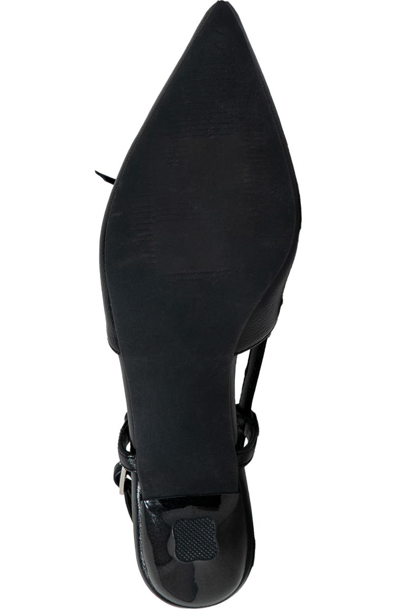 CHASE AND CHLOE Corset Pointed Toe Kitten Heel Pump, Alternate, color,