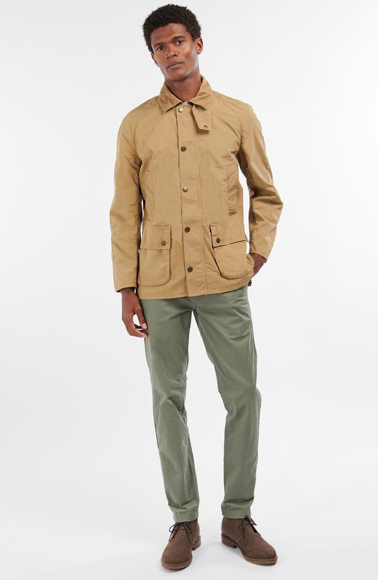 Barbour Ashby Casual Zip & Snap-Up Cotton Jacket, Alternate, color,