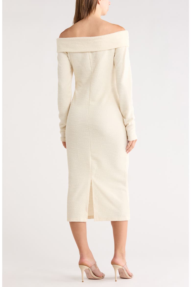 Bailey Off the Shoulder Dress, Alternate, color, IVORY