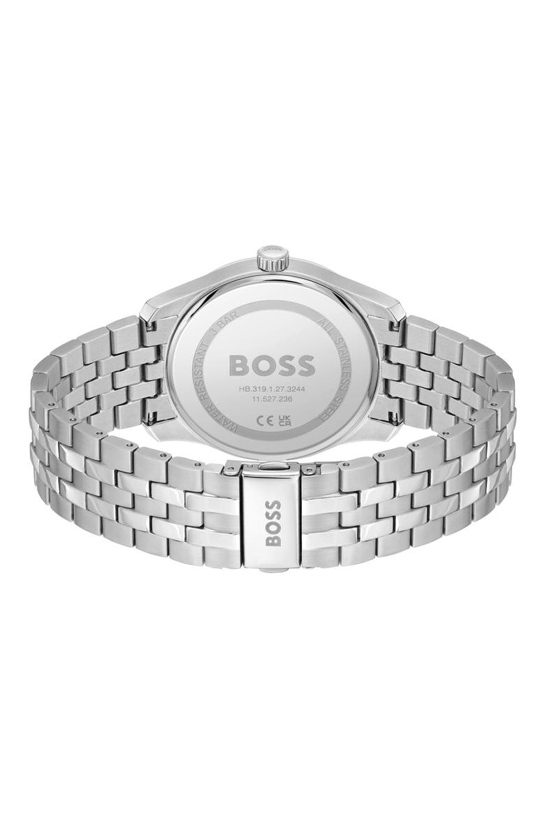 Principle Bracelet Watch, 44mm, Alternate, color, SILVER