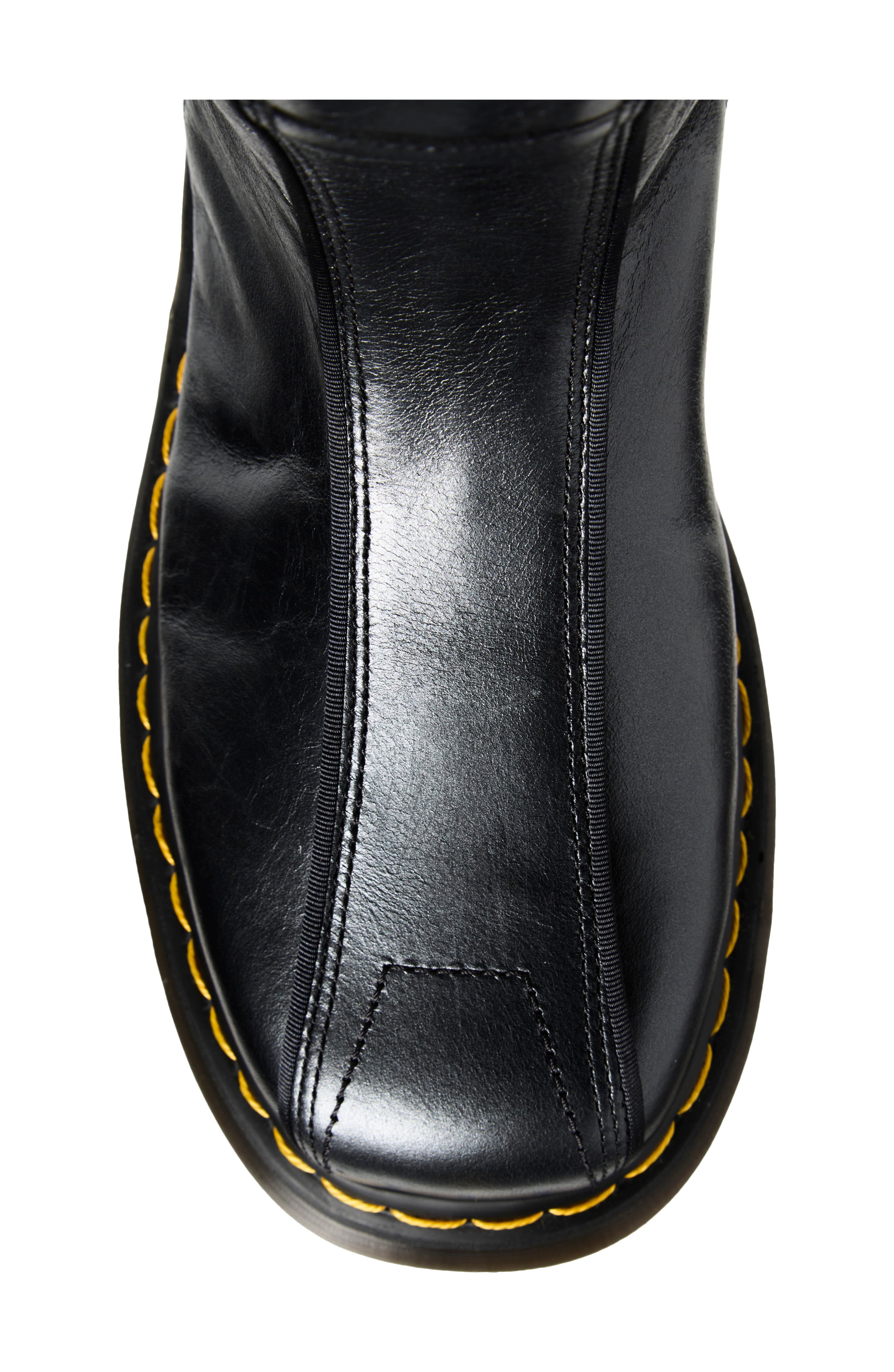 Buzz Hi Leather Boot, Alternate, color, BLACK