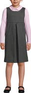 Lands' End Girls Ponte Pleat Jumper