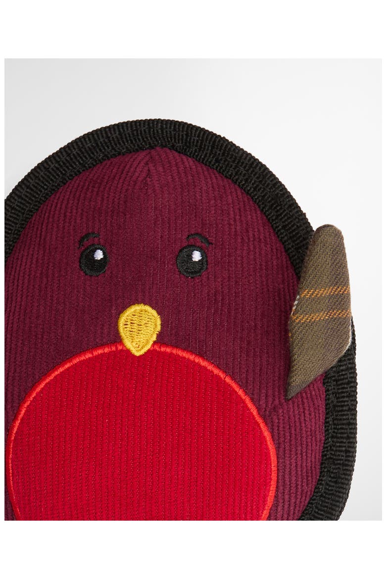 Christmas Robin Dog Toy, Alternate, color, BROWN/ RED