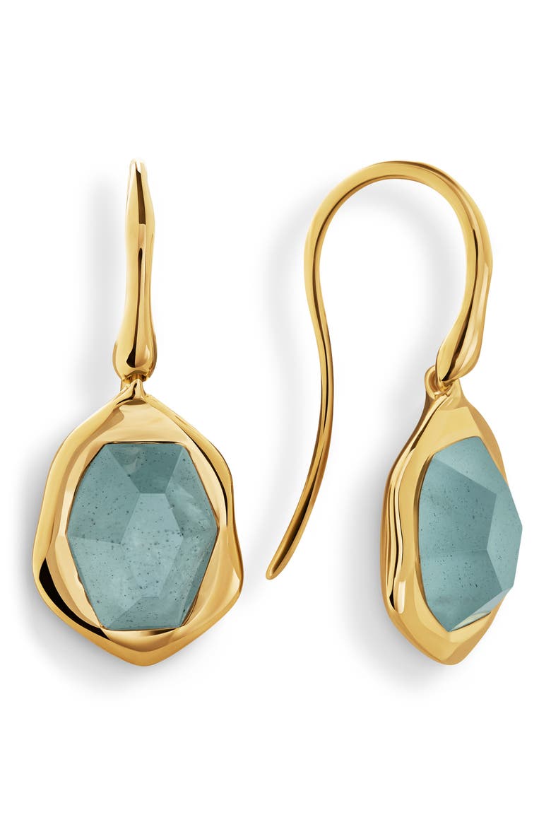 Odyssey Drop Earrings, Main, color, 18K GOLD VERMEIL