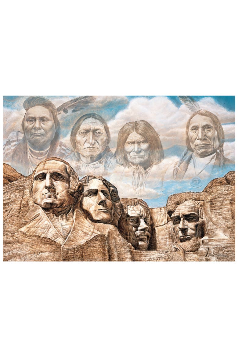 Founding Fathers 500 Piece Jigsaw Puzzle, Alternate, color, Multicolor