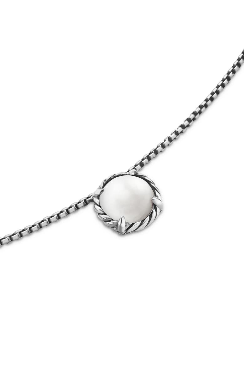 David Yurman Chatelaine<sup>®</sup> Pendant Necklace, Alternate, color, Pearl