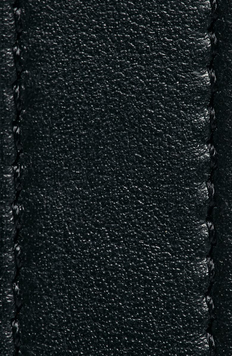 Versace La Medusa Bow Leather Belt, Alternate, color,