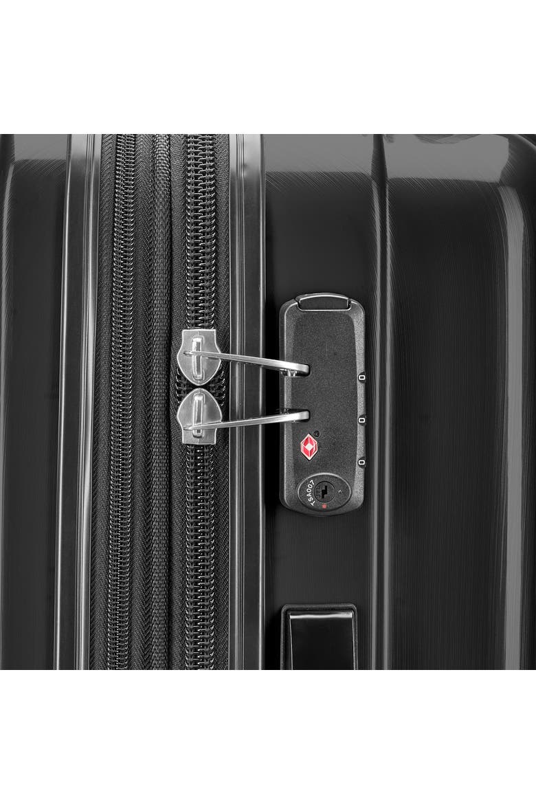 Winfield 2 Hardside Expandable 28" Large Checked Spinner Luggage, Alternate, color, Brushed Anthracite