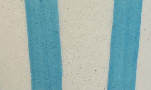 Casa Amarosa Stripe Ceramic Drinking Glass