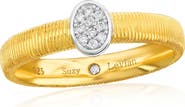 SUZY LEVIAN Golden Helix Oval Coil Ring