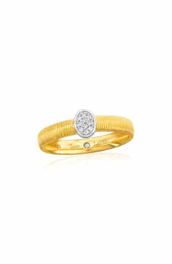 Golden Helix Oval Coil Ring