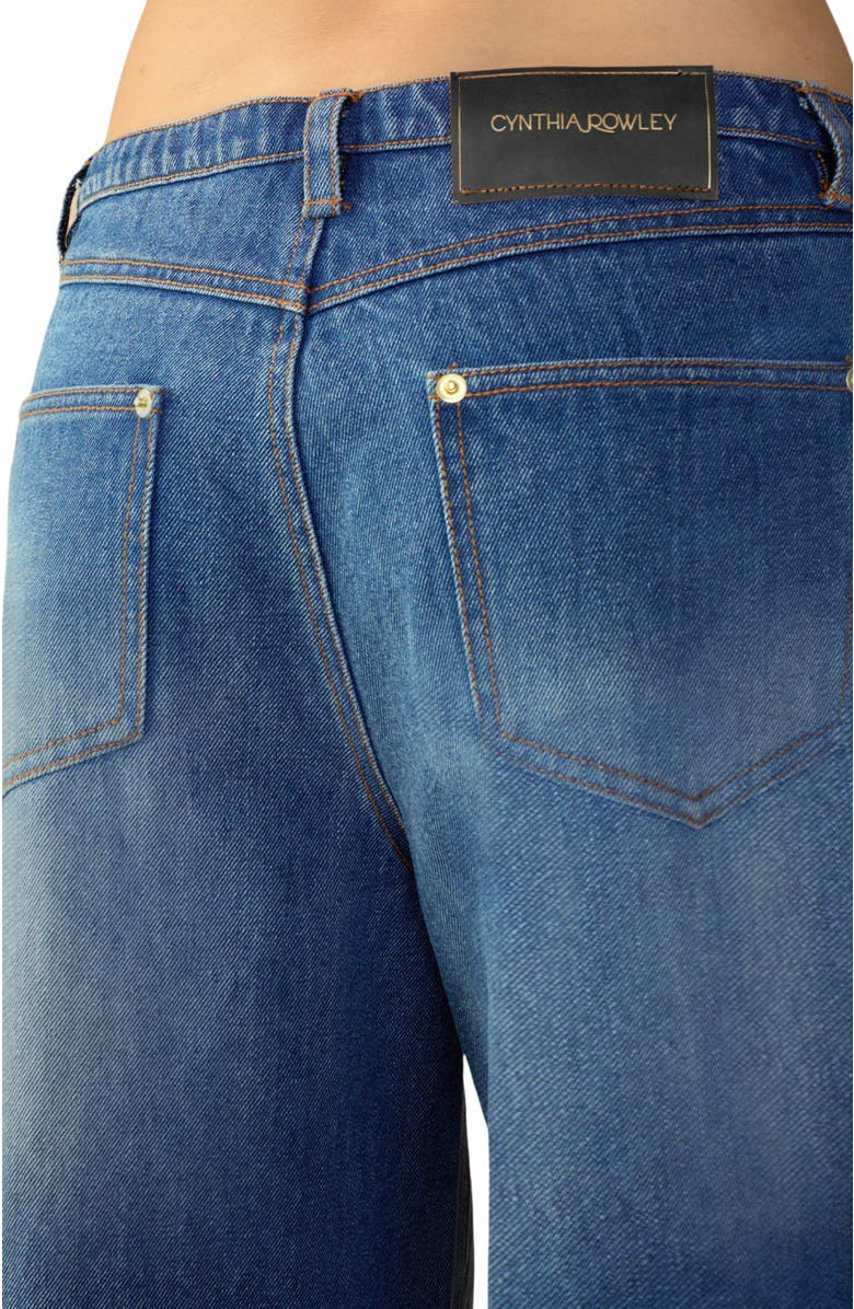 Cynthia Rowley Tommy Denim Capri, Alternate, color,