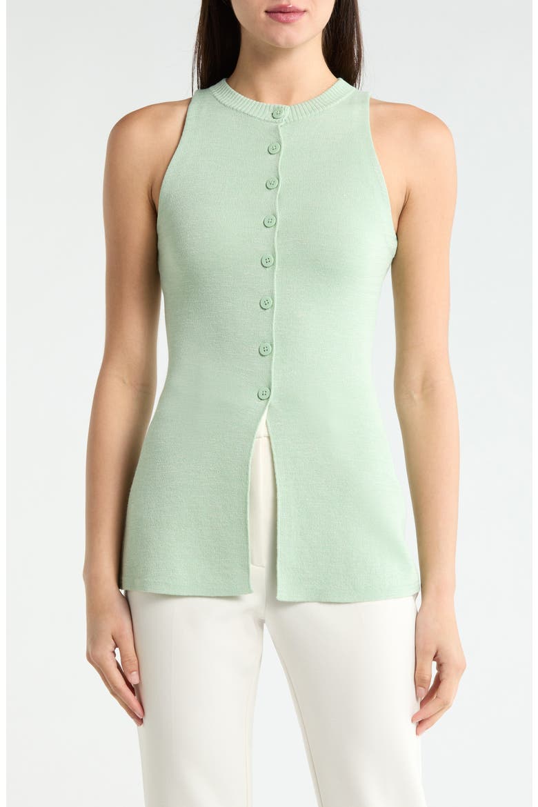 Daphne Sweater Vest, Main, color, MINT